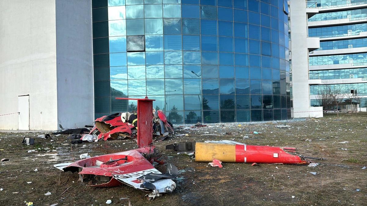 Turkish Hospital Helicopter Crash: Four Dead in Tragic Accident